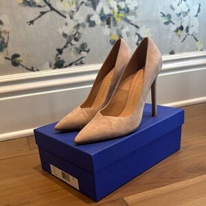 Stuart Weitzman Tan Heels